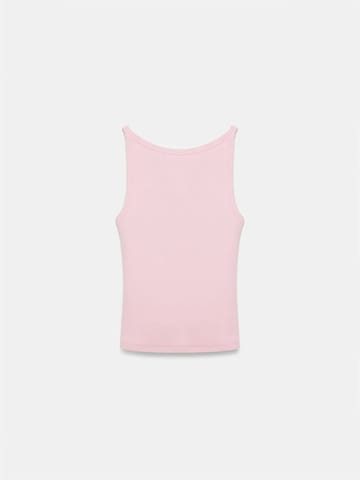 Dilvin Top in Roze: voorkant