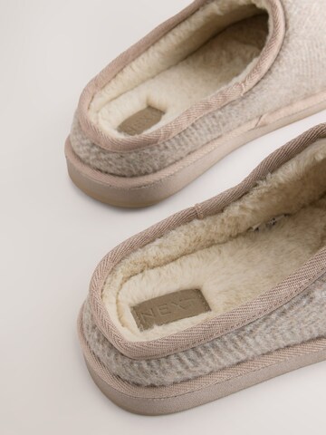 Next Slippers in Beige