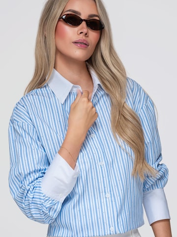 Camicia da donna di Ombre in blu