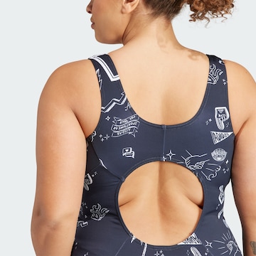 ADIDAS SPORTSWEAR Bustier Sportbadpak 'Brand Love' in Blauw