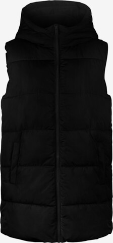 PIECES Vest 'Bee' in Black: front