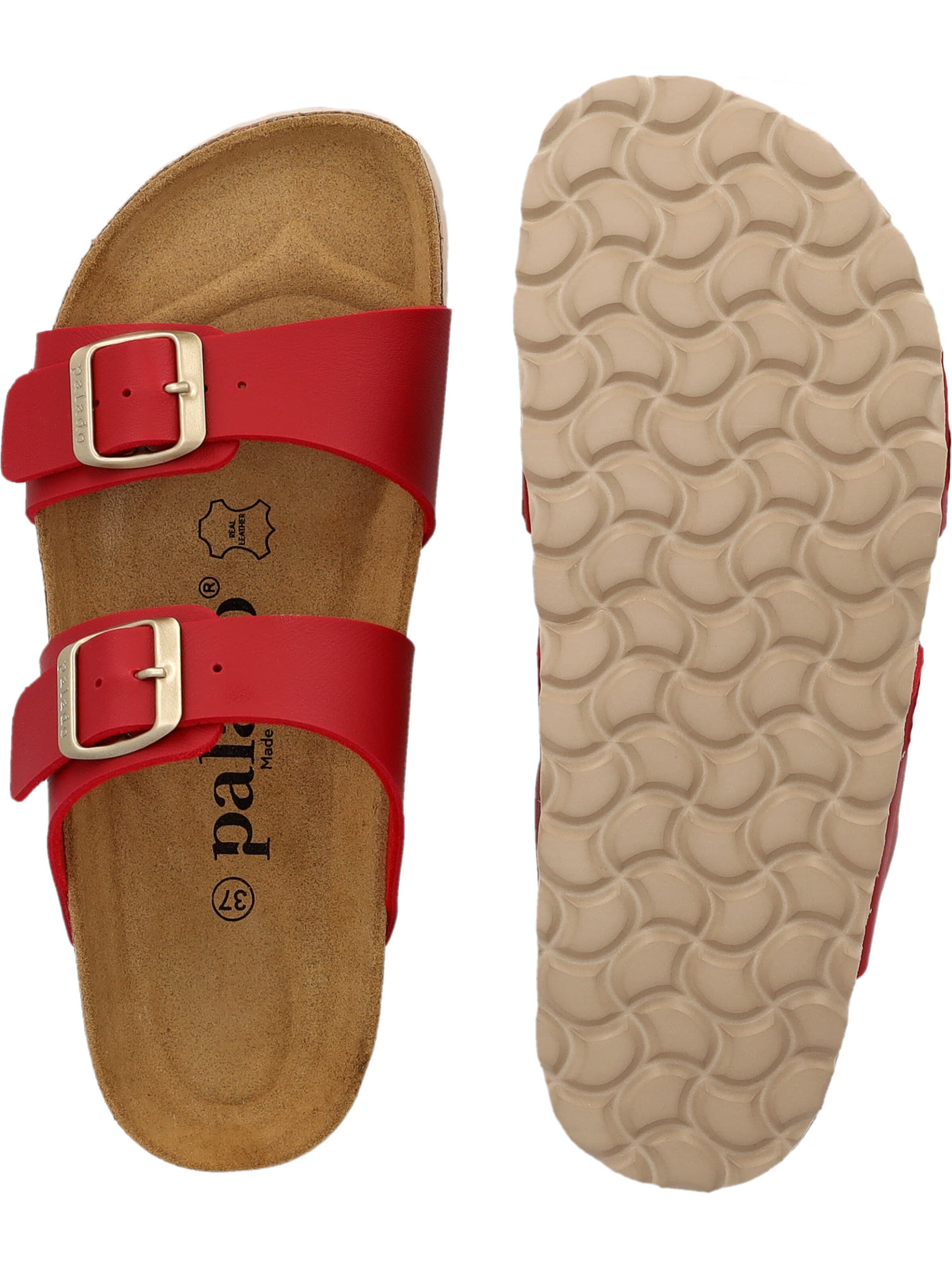 Palado - Zapatos abiertos 'Palado Samos Matt' en rojo