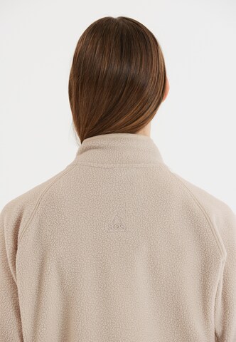 SOS Fleece jacket 'Triglav' in Beige