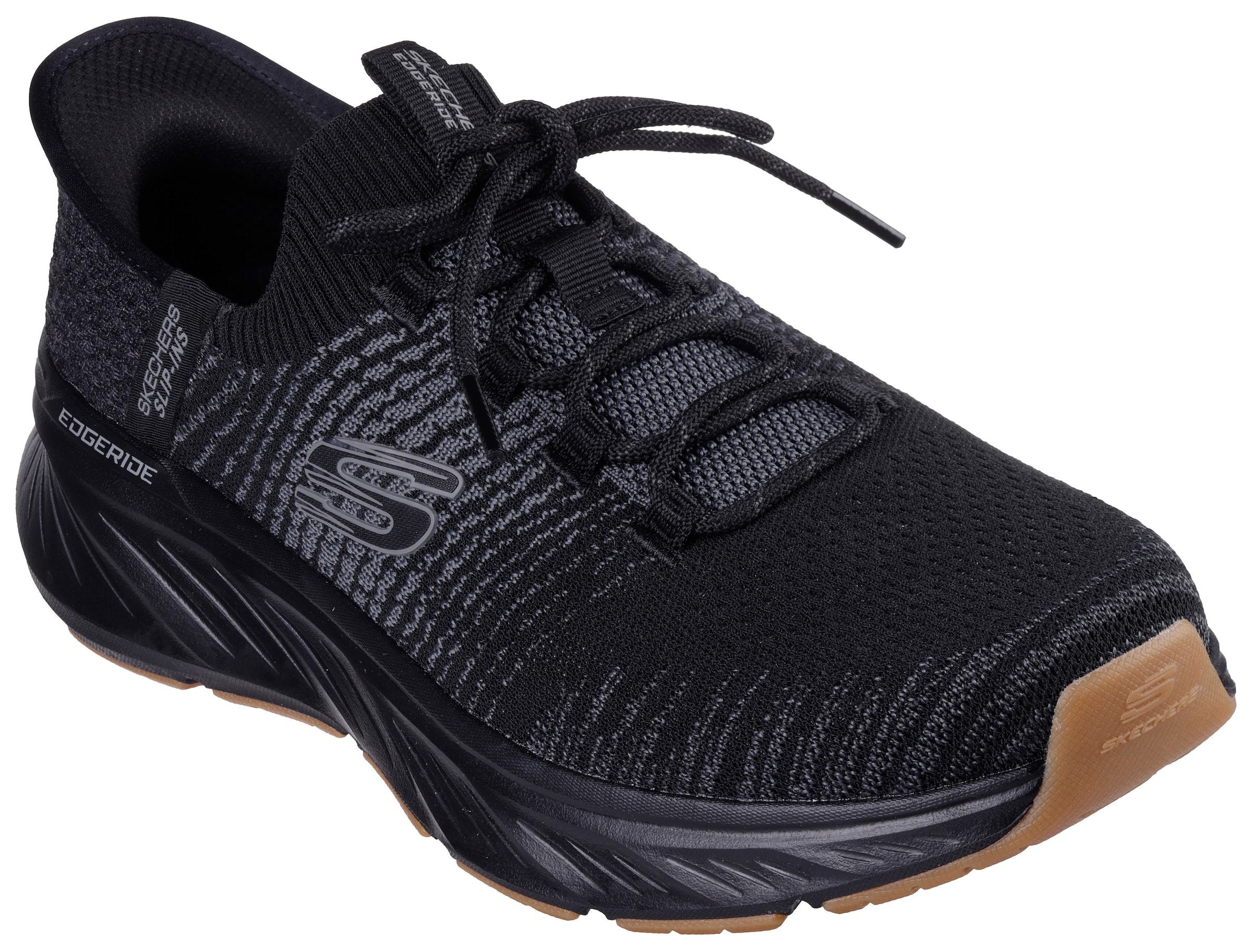 SKECHERS Slip-Ons in Black, Item view