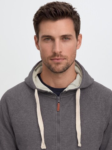 BLEND Sweat jacket 'Speedy' in Grey