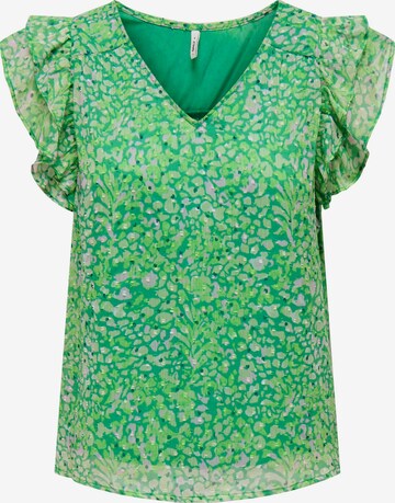Camicia da donna 'JOSEFINA' di ONLY in verde: frontale