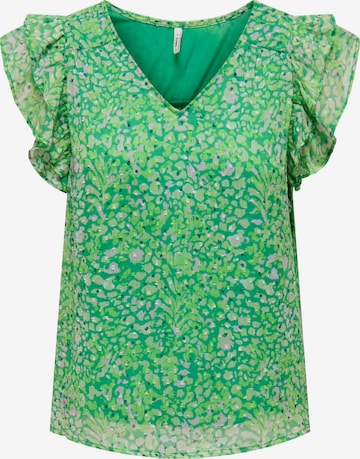 ONLY Blouse 'JOSEFINA' in Green: front