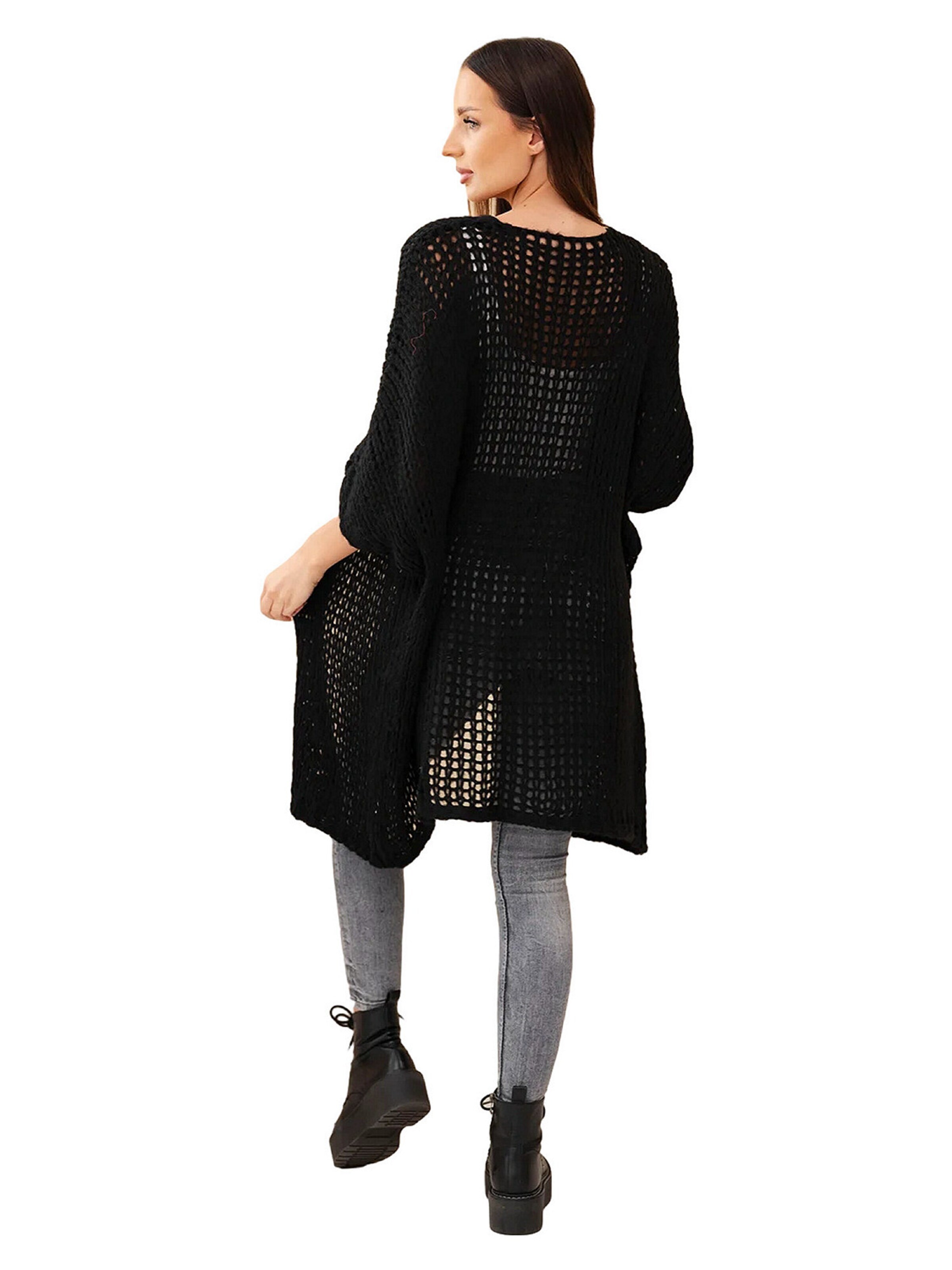 Lumera Kardigán 'Romane' - fekete