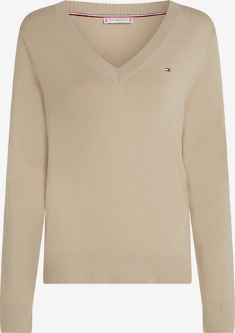 Pull-over TOMMY HILFIGER en vert : devant