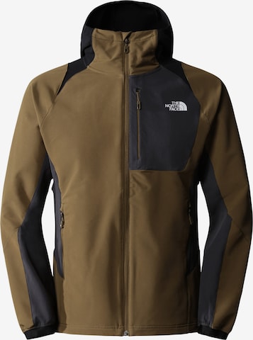 THE NORTH FACE Яке Outdoor в зелено: отпред