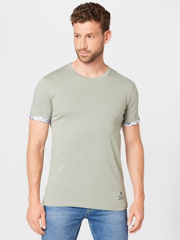 Key Largo Shirt 'Friends' in Groen: voorkant
