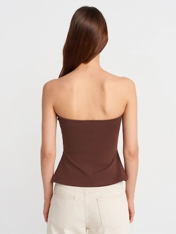 Dilvin Blouse in Bruin