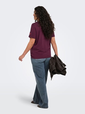 ONLY Carmakoma Shirt 'CARBolette' in Lila