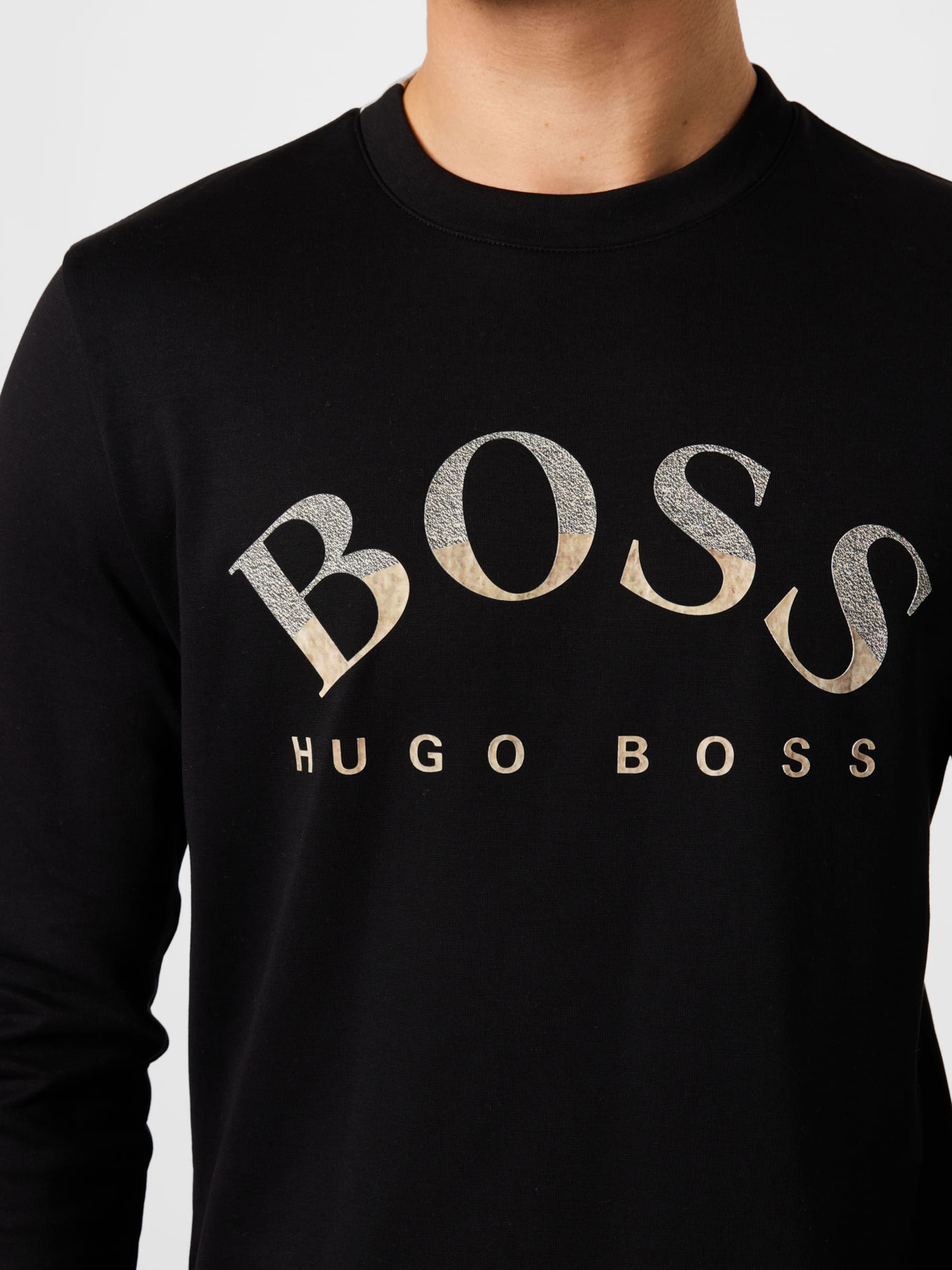 Premium Sweat-shirt Salbo BOSS ATHLEISURE en Noir 