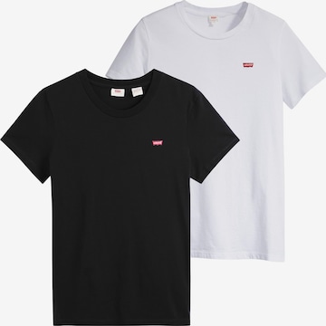 T-shirt LEVI'S ® en noir : devant