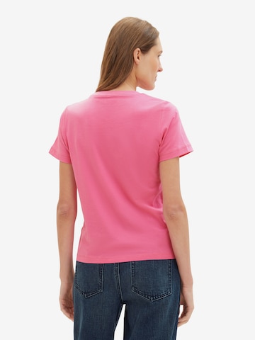 TOM TAILOR Тениска в розово