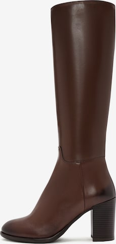 Bottes Derimod en marron : devant