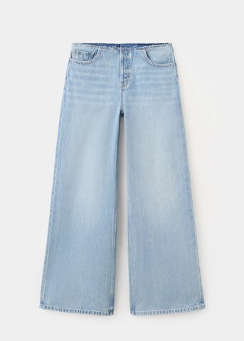 MANGO Wide leg Jeans 'Oscar' in Blue
