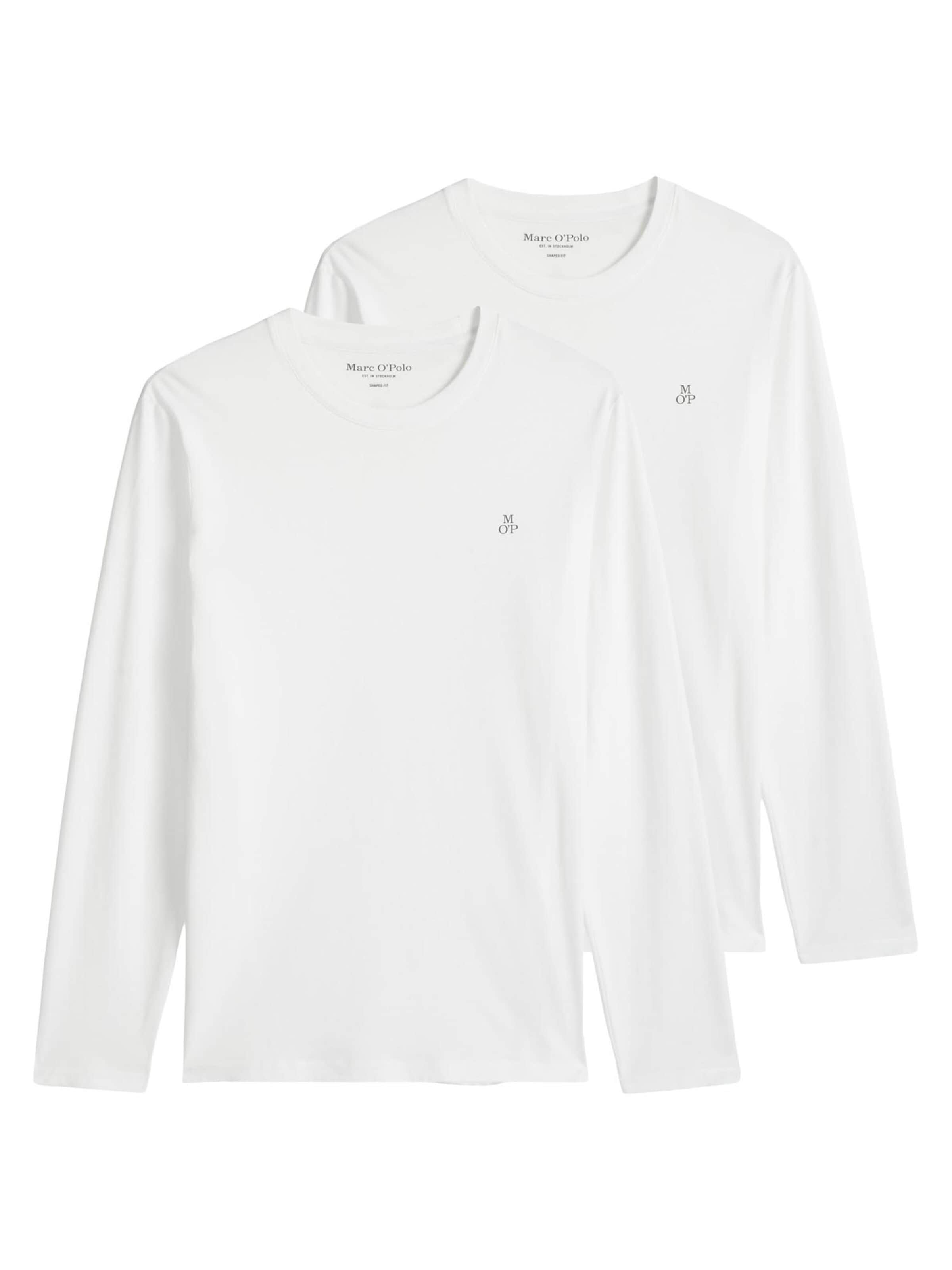 Marc O'Polo Shirt 'Eskil' in S/Regular in de kleur Offwhite, Productweergave