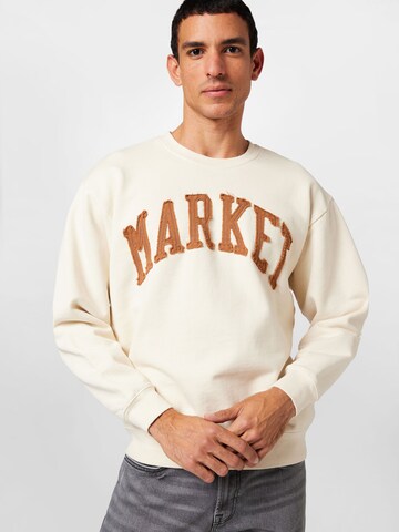 MARKET - Sweatshirt em bege