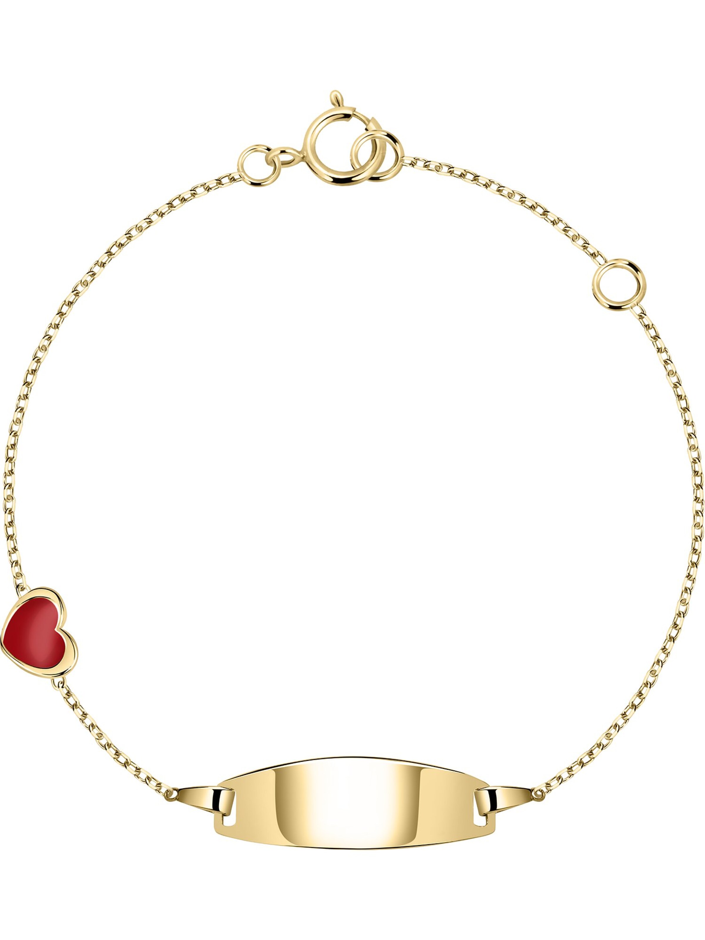 FAVS Little Friends Armband in Gold: Vorderseite