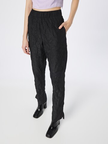 Regular Pantalon 'Epic' Oval Square en noir : devant