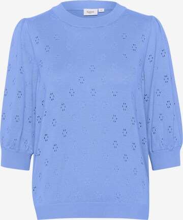 SAINT TROPEZ Sweater 'Doony' in Blue: front