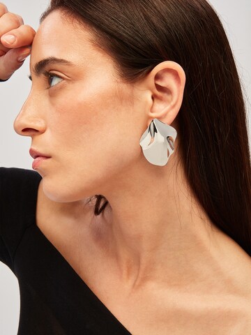 Orecchini 'Poetic' di Breil in argento: frontale