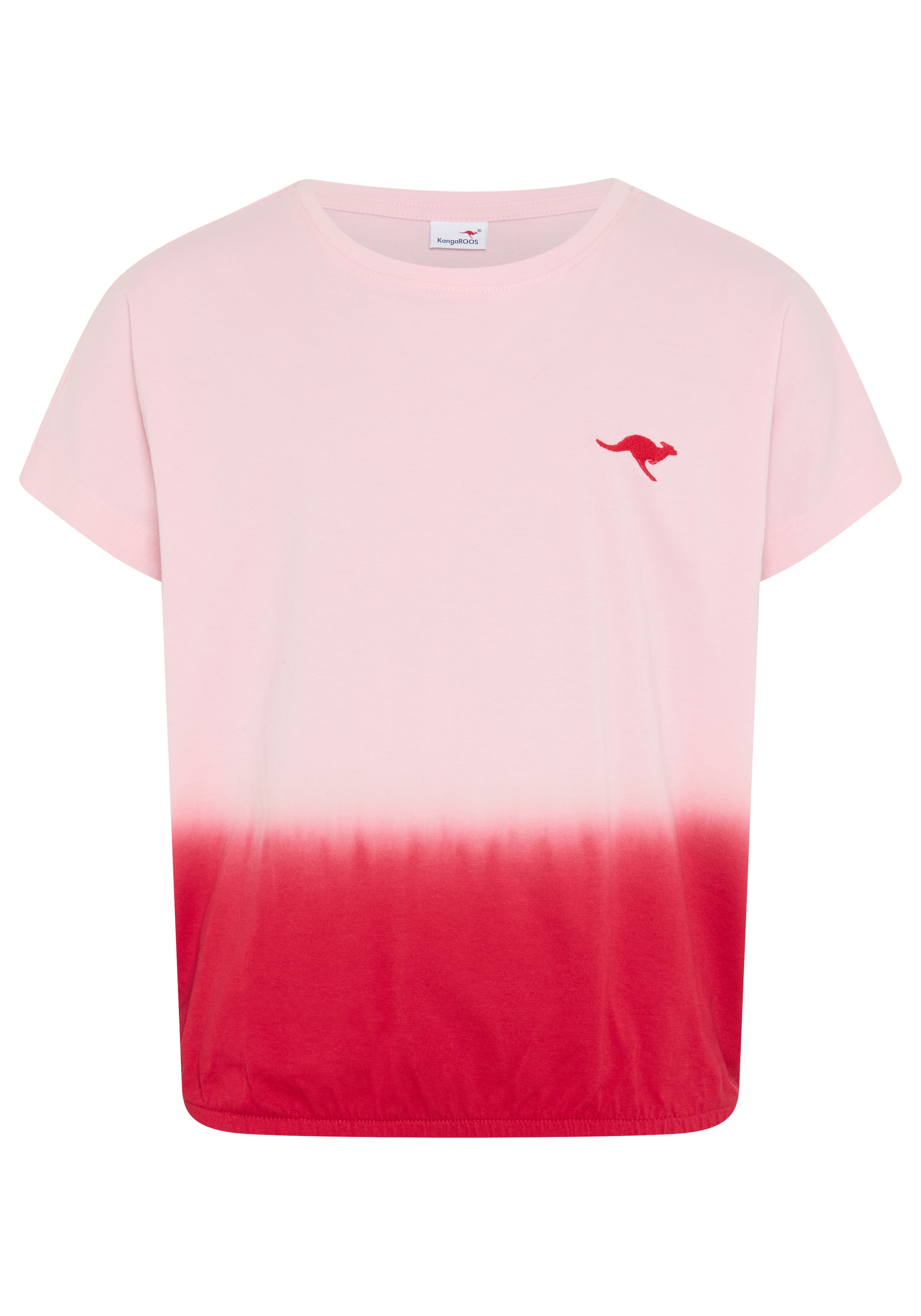 KangaROOS Shirt in Pink: front
