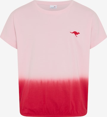 KangaROOS Shirt in Pink: front