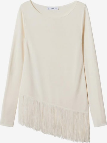 MANGO Sweater 'Verano' in Beige: front