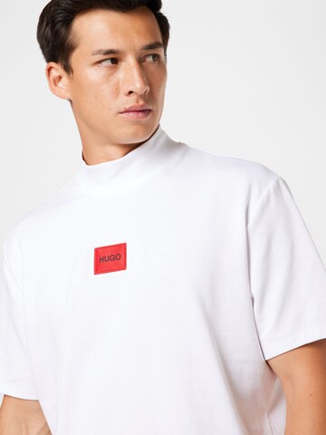 T-Shirt 'Dabagari214' HUGO Red en blanc