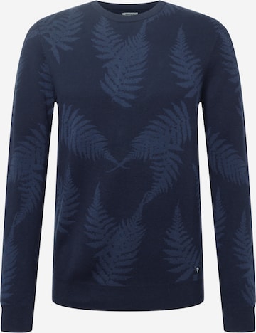 TOM TAILOR DENIM Pullover in Blau: predná strana