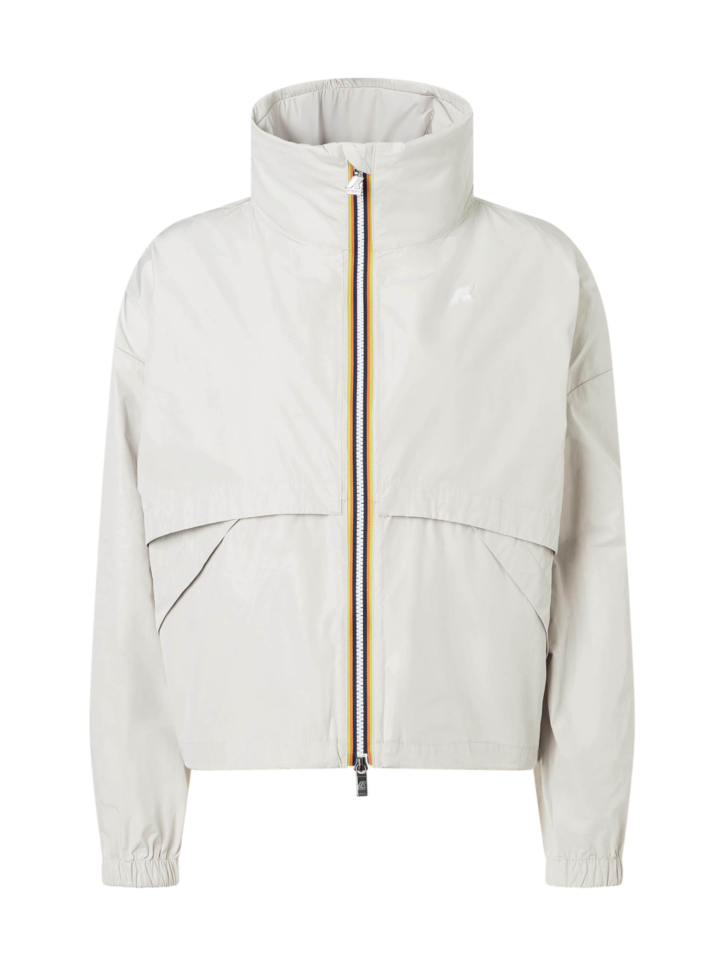 K-Way Performance Jacket 'AUBETTE' in Beige: front