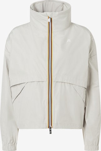 Veste fonctionnelle 'AUBETTE' K-Way en beige : devant