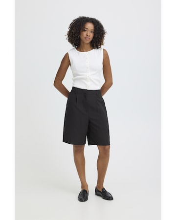ICHI - Loosefit Calças 'IHFRESE' em preto