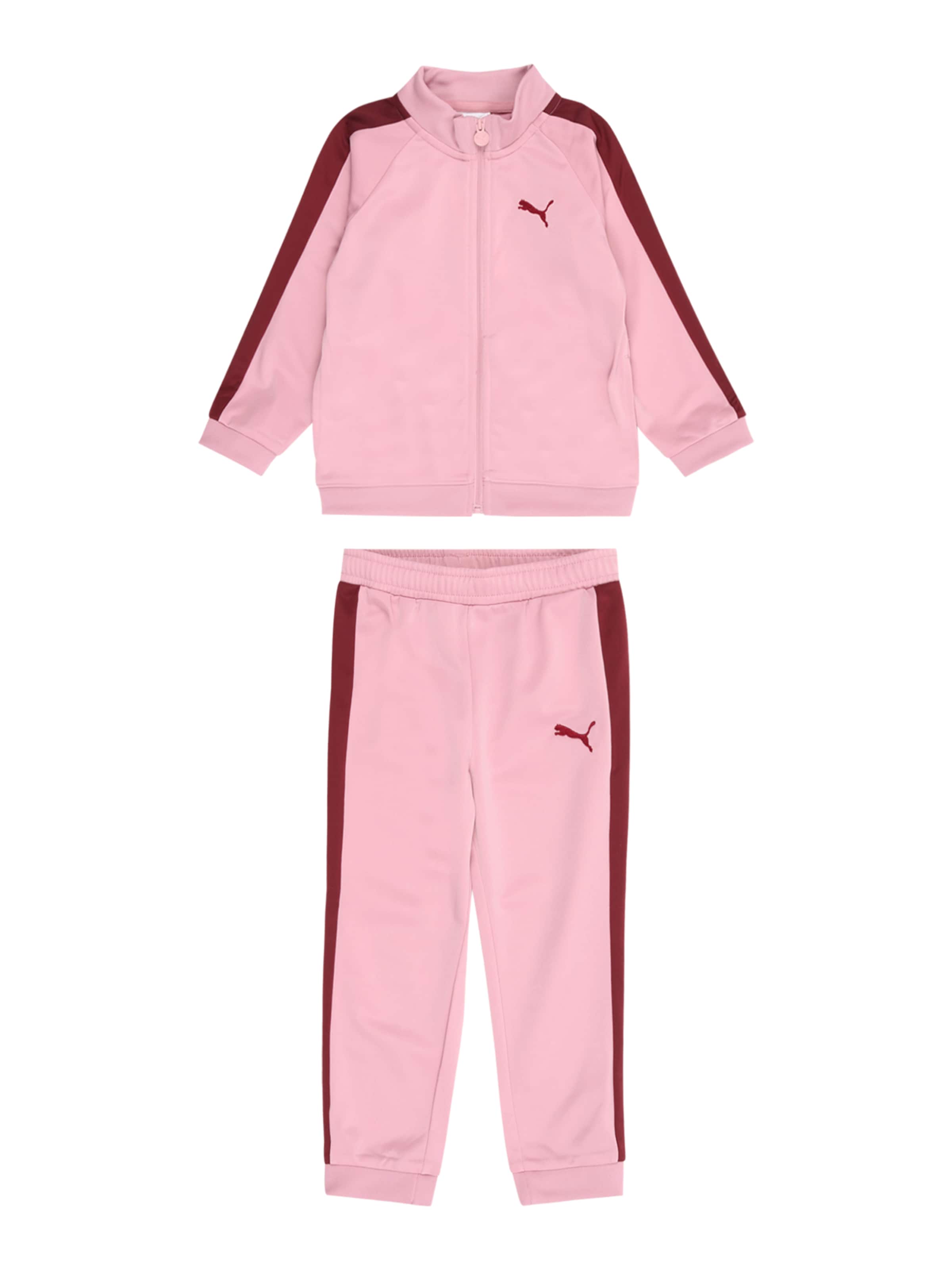 Survêtement 'MINICATS T7 ALWAYS ON' PUMA en rose : devant