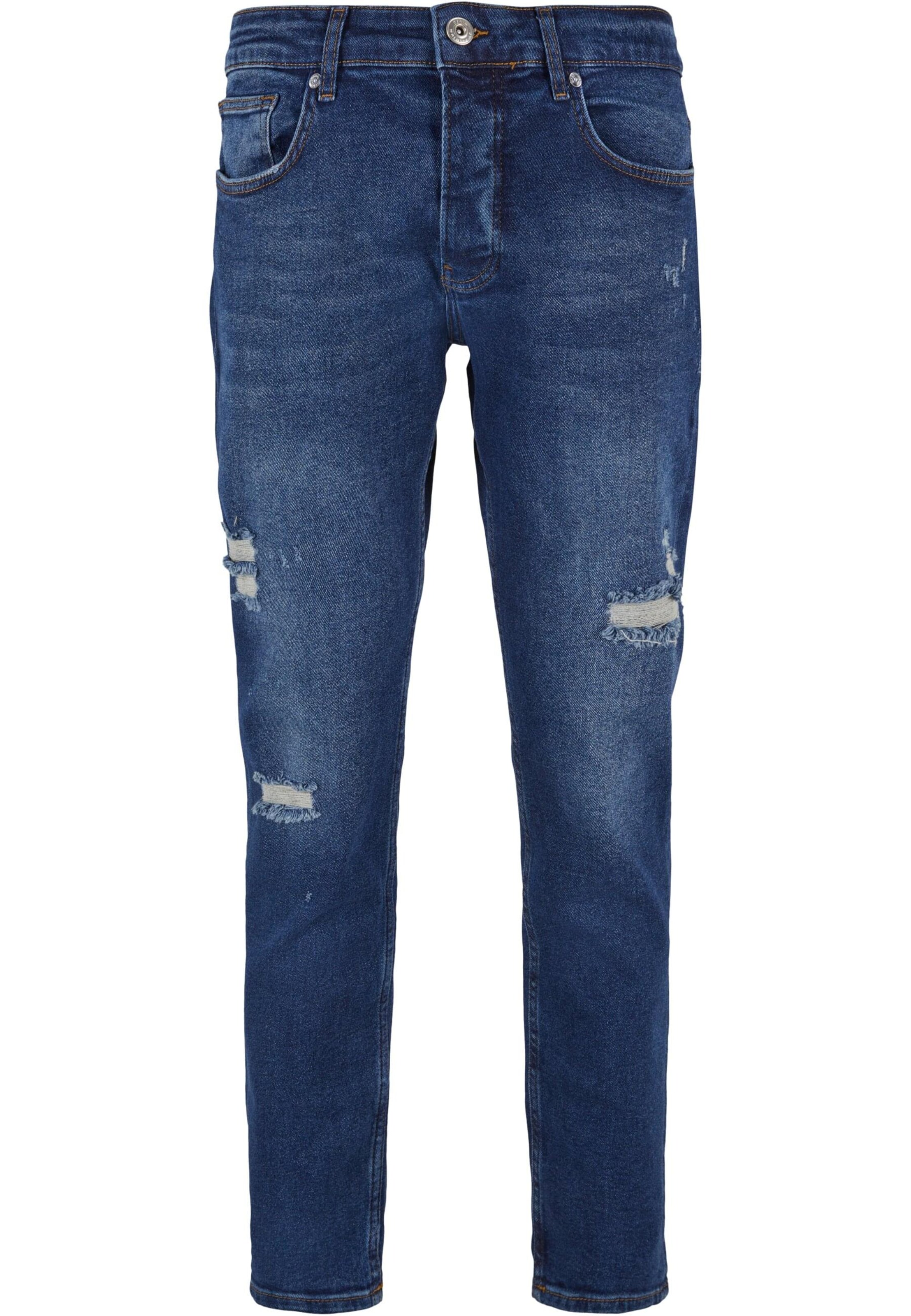 Tapered Jeans di 2Y Premium in blu: frontale