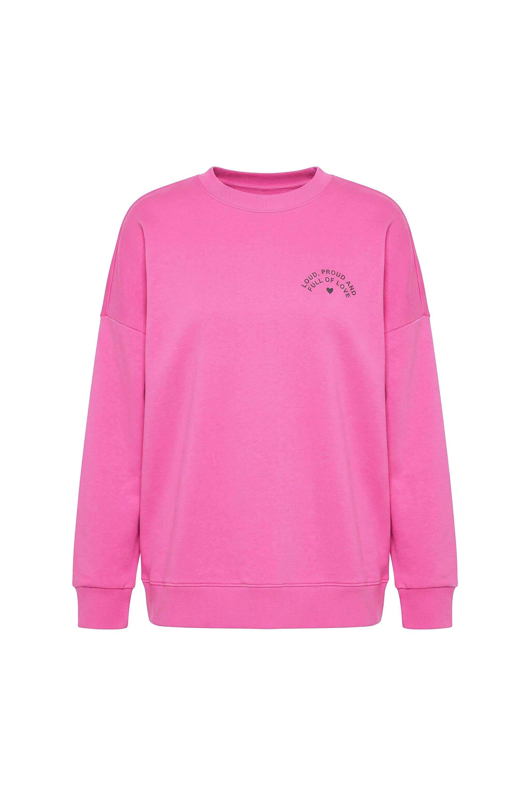 Studio Untold Sweatshirt in Pink: Vorderseite