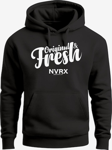 Neverless Sweatshirt 'Original' in Schwarz: Vorderseite