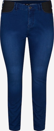 Zizzi Jeans i blue denim / mørkeblå, Produktvisning