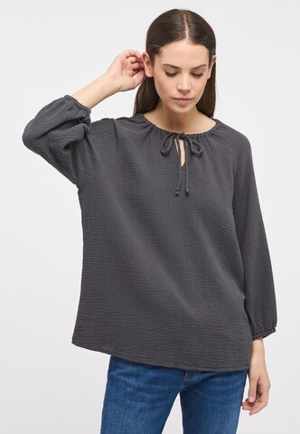 MUSTANG Blouse 'Tunika' in Grey: front