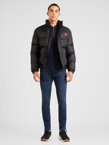 Veste mi-saison 'Balto2411' HUGO Red en noir