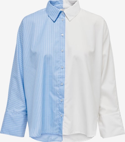 ONLY Blusa 'New Grace' en azul claro / blanco, Vista del producto