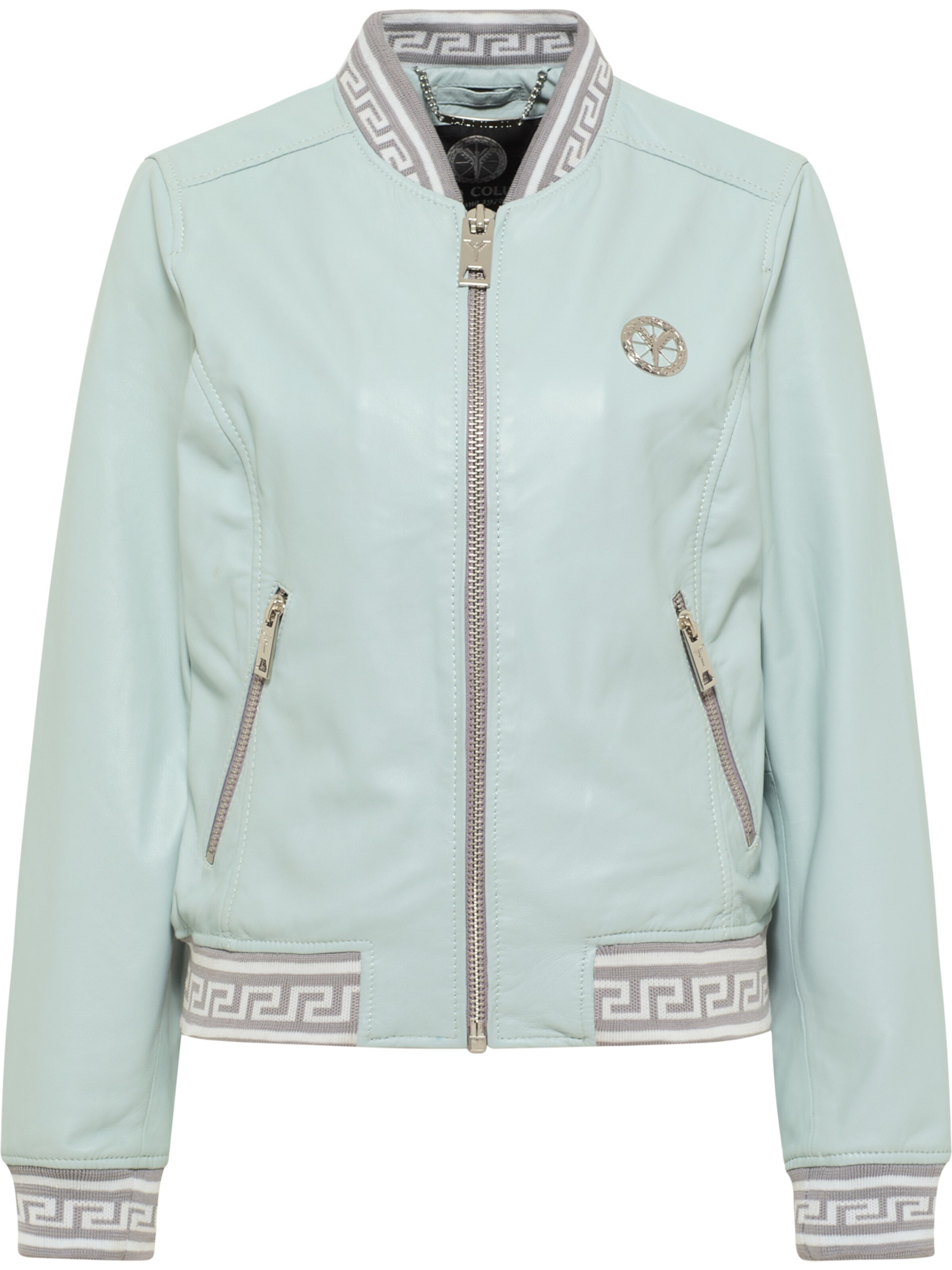 Carlo Colucci Tussenjas 'Colton-L' in Groen: voorkant