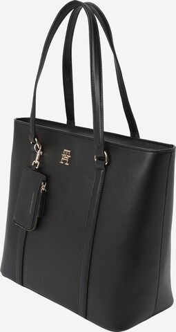 TOMMY HILFIGER Shopper in Schwarz