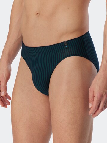 SCHIESSER Slip 'Long Life Soft' in Blauw: voorkant