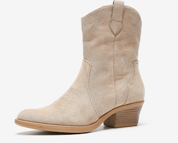 Bottes de cowboy Salinyang en vert : devant