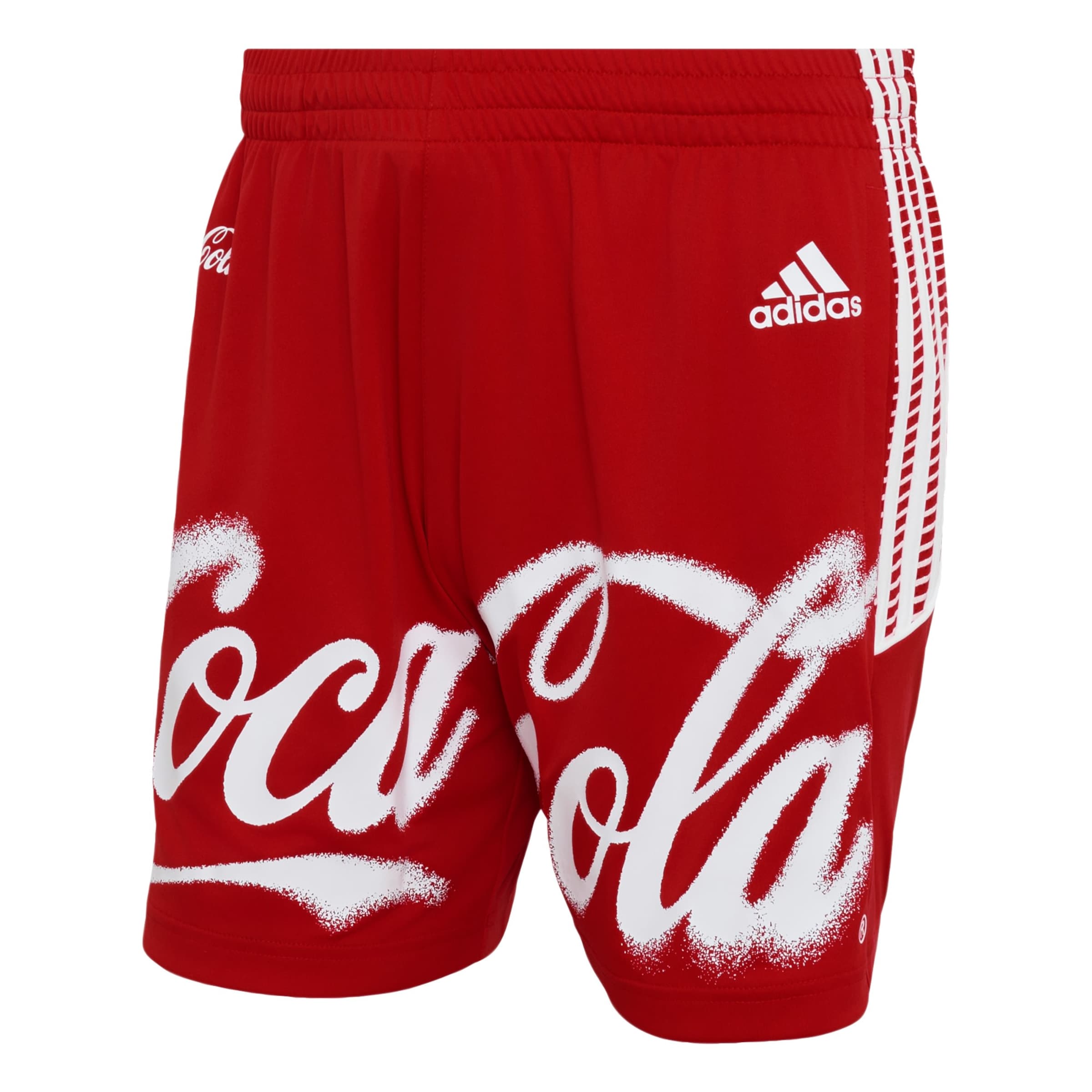 ADIDAS ORIGINALS Normalny krój Spodnie 'Coca Cola' w kolorze czerwony: przód