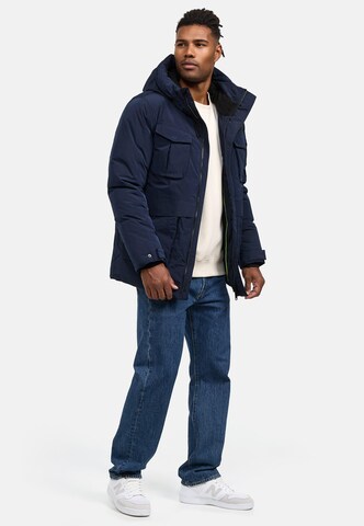 STONE HARBOUR Winter jacket 'Edriik XX' in Blue